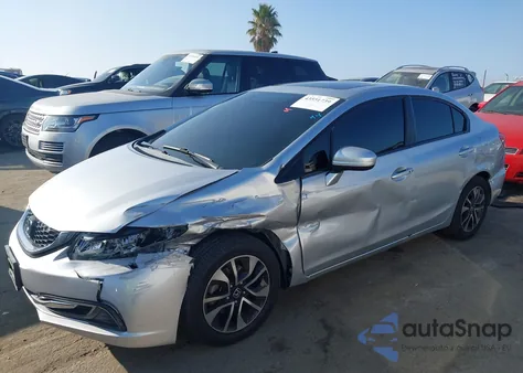 2015 Honda Civic Ex from USA, damaged, VIN 19XFB2F81FE248416